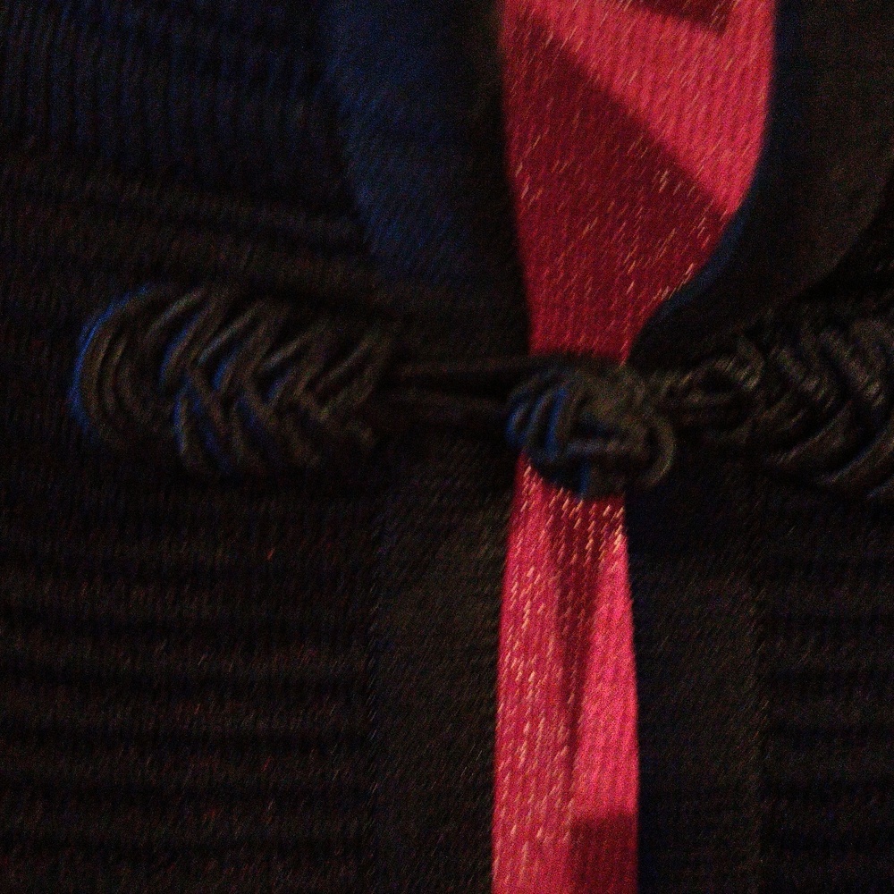 Misook Elegant Red and Black Knitwear/Jacket Large - Picture 5 of 10